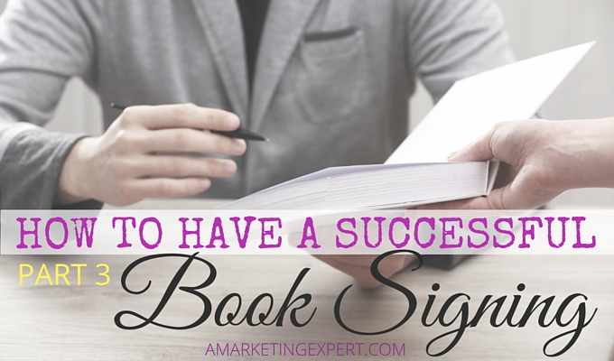 Tips to Ensure Your Book Signing Is a Success