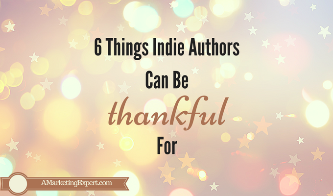 6 Things Indie Authors Can Be Thankful For