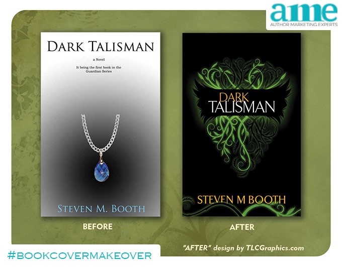 Dark Talisman #bookcovermakeover | AMarketingExpert.com