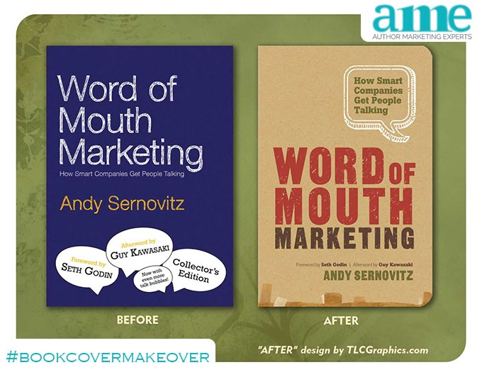 Word of Mouth Marketing #bookcovermakeover | AMarketingExpert.com