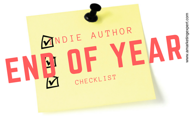 Indie Author End of Year Checklist