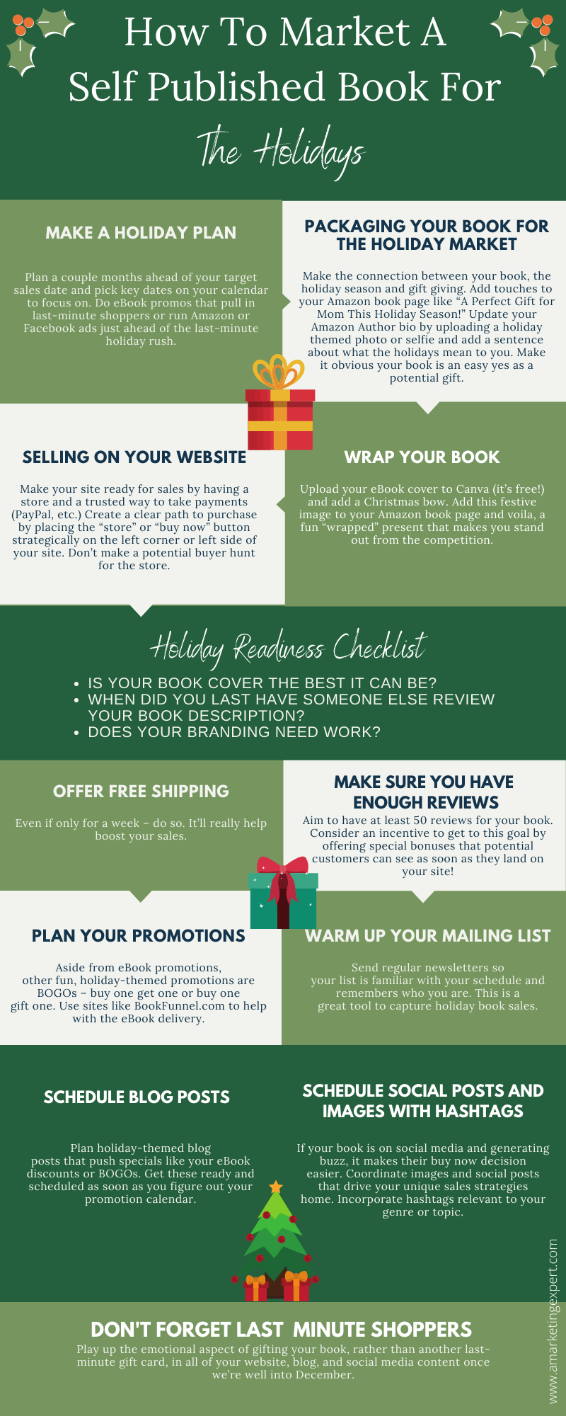 How to Promote a Self Published Book for the Holidays
